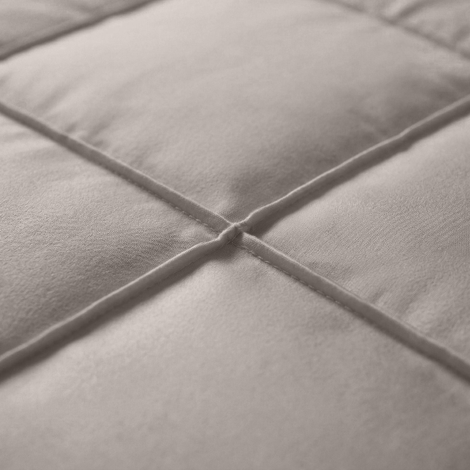NordDream Fresh Check Pintuck pussilakana taupe 240x200/220