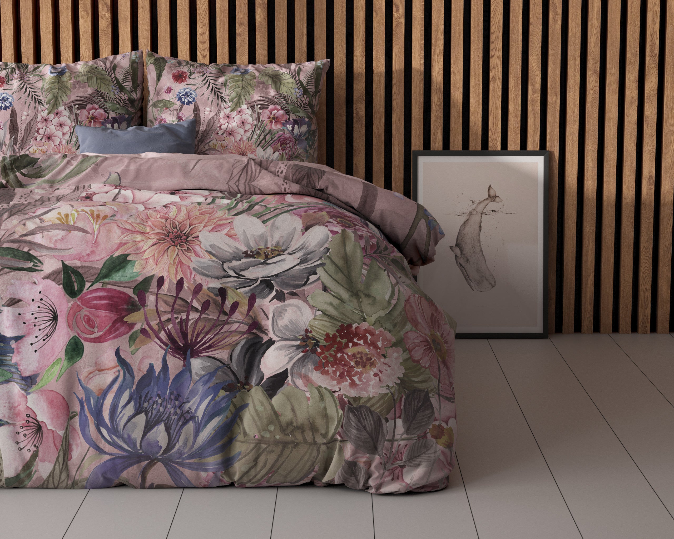 NordDream Essentials Tess pussilakana 200x220 roosa