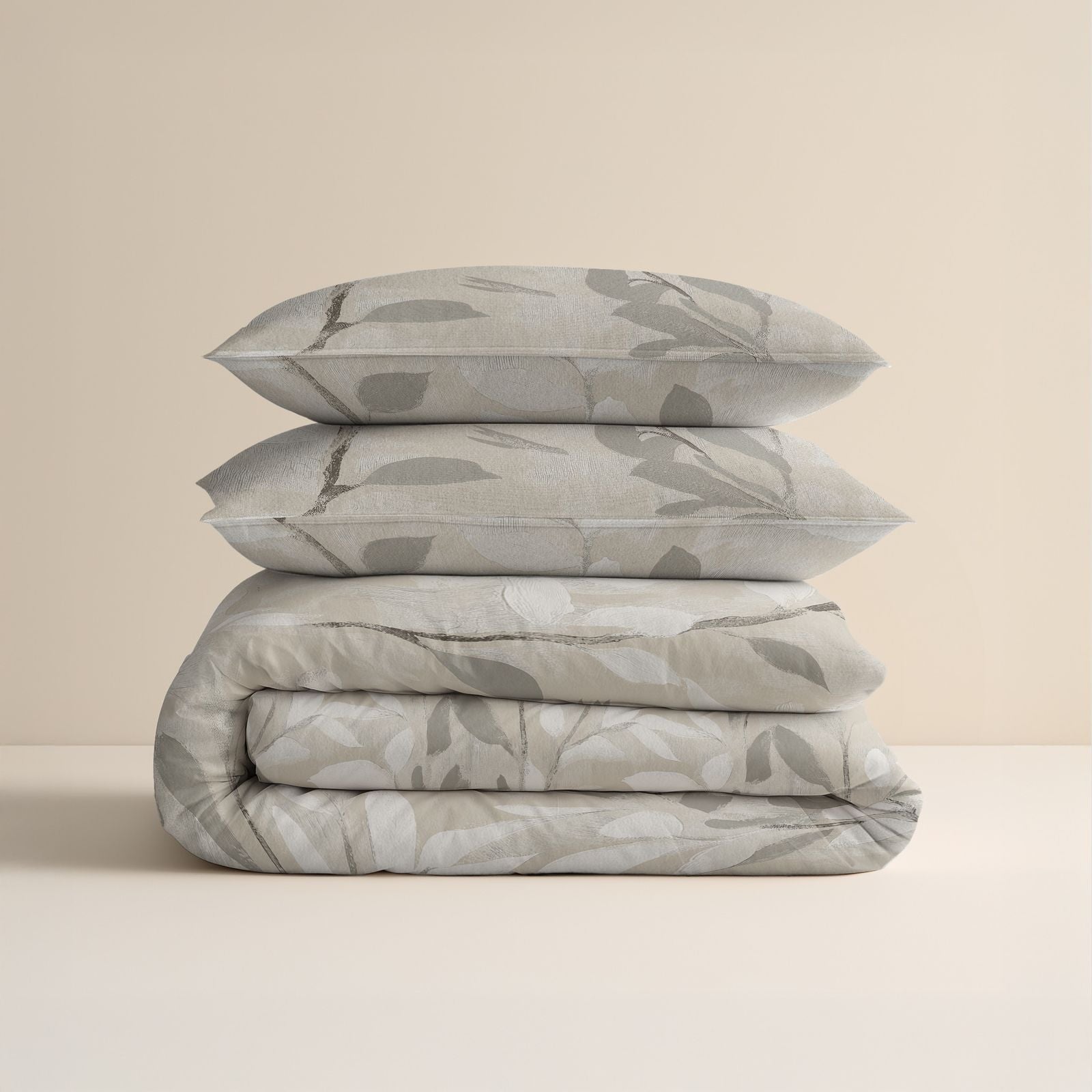 NordDream Flanel Essence pussilakana 140x200/220 hiekka