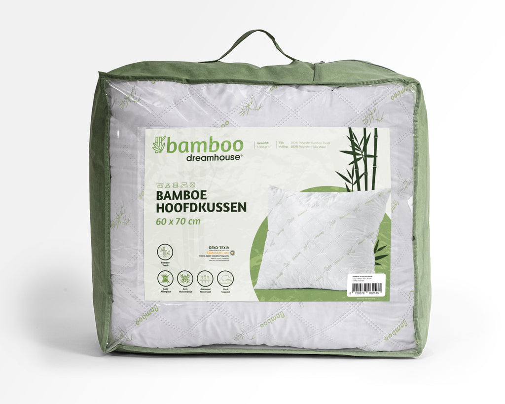 NordDream bambu tyyny valkoinen 60x70 cm 1000 g