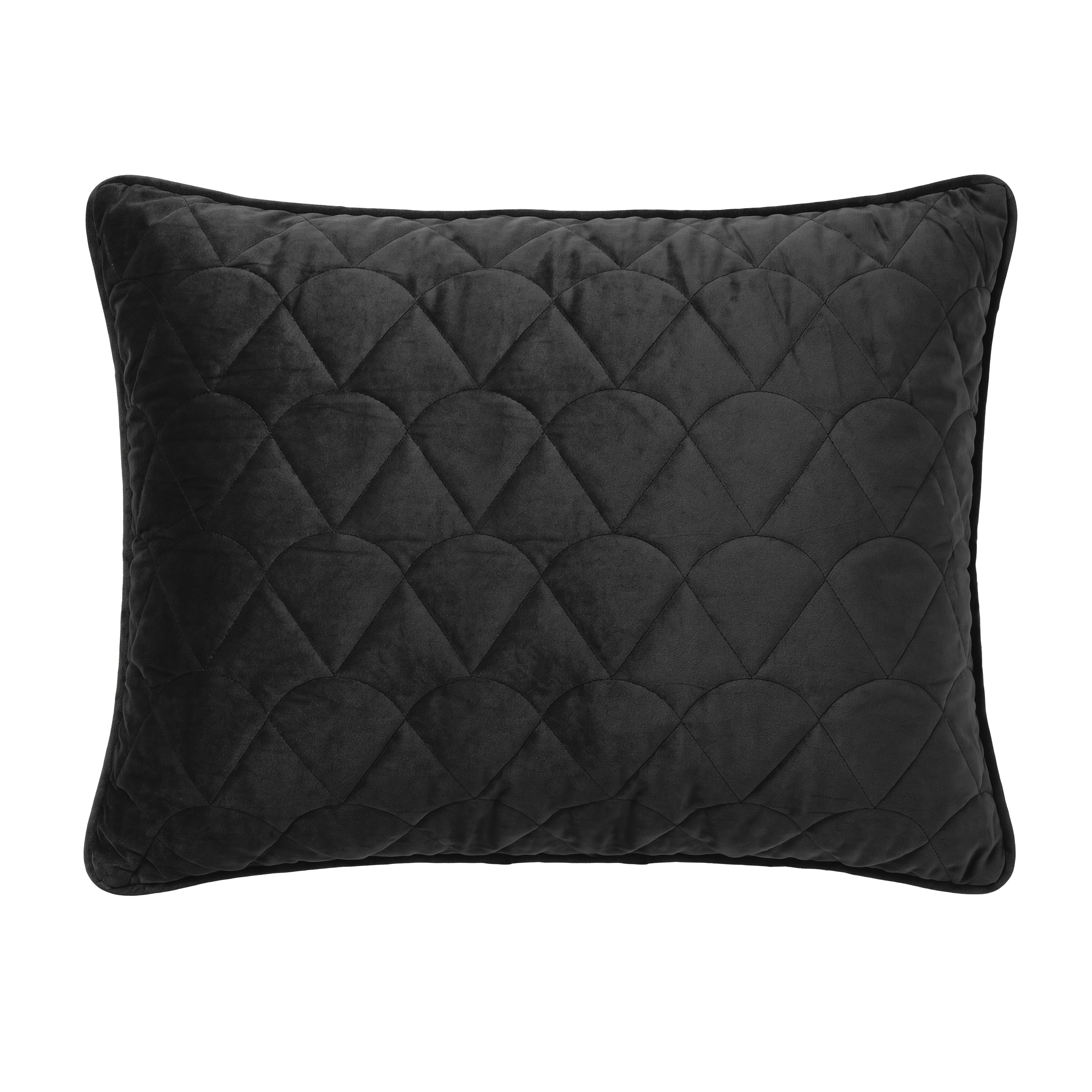 NordDream Lazy Velvet musta peitto 140x200 sametti