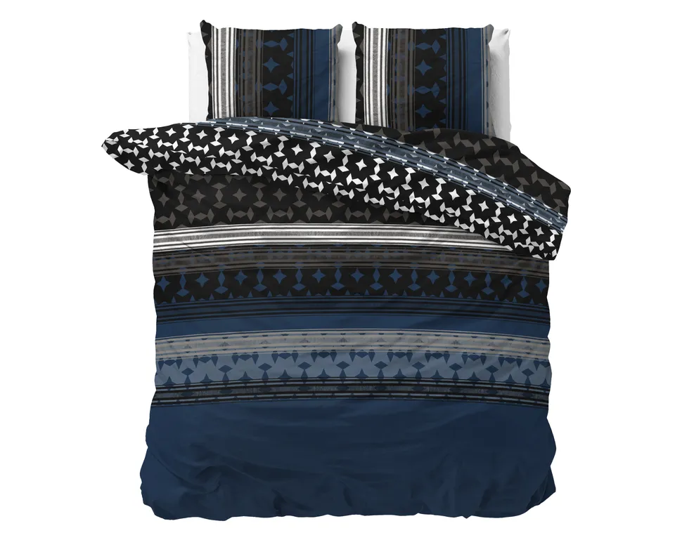 NordDream Elegance Scanda pussilakanasetti 240x220 tummansininen