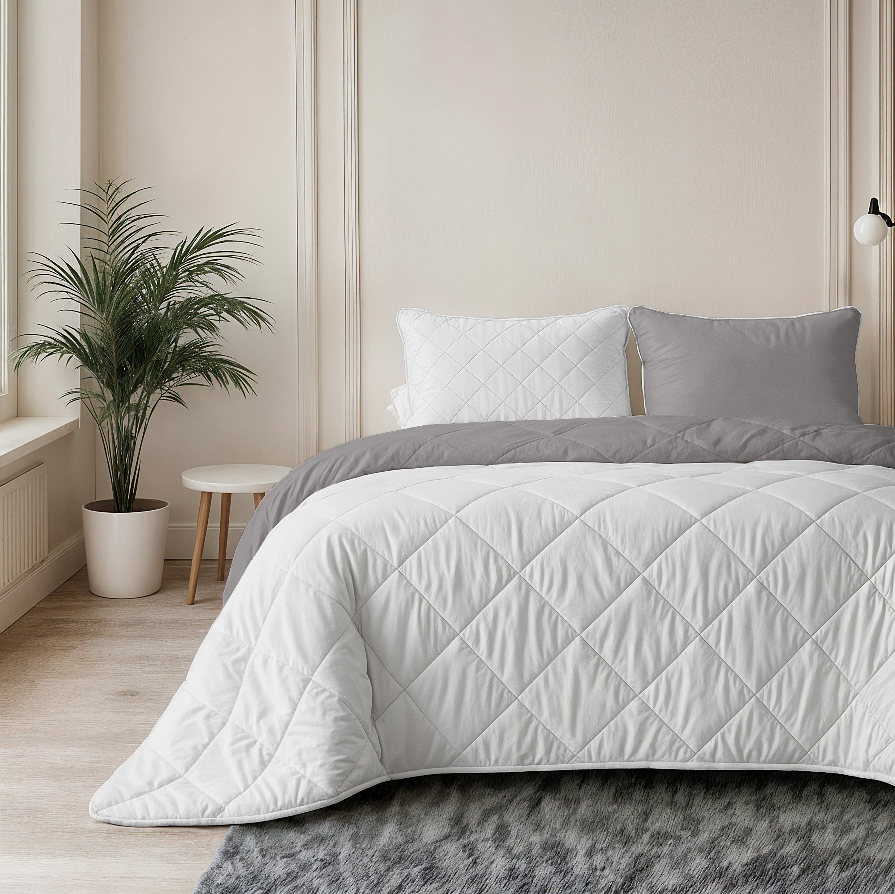 NordDream Lazy pussiton peitto 140x200 beige kevyt mikrokuitu