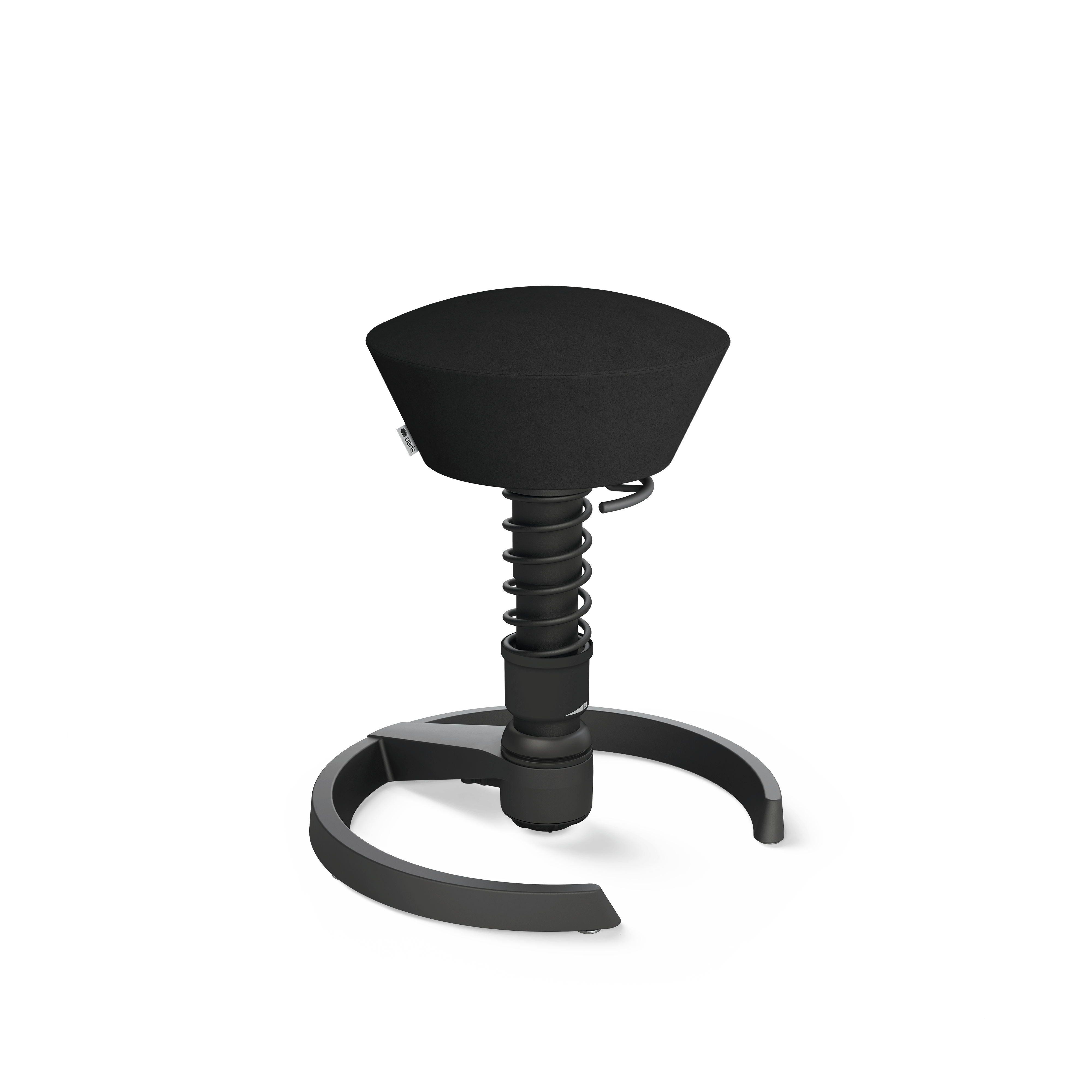 Aeris Swopper Comfort työtuoli musta mikrokuitu