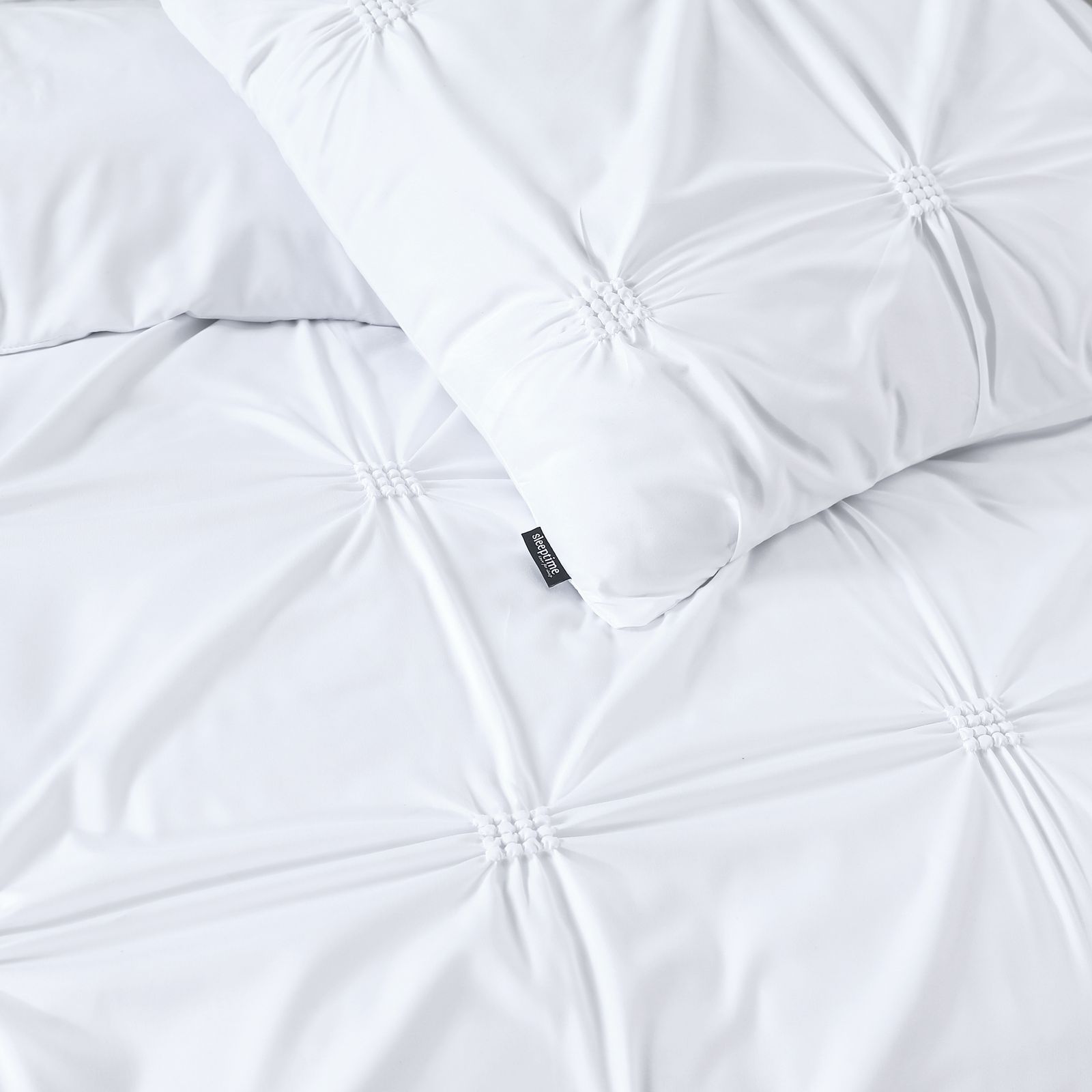 NordDream Fresh Punch pussilakana valkoinen 200x220 silitysvapaa