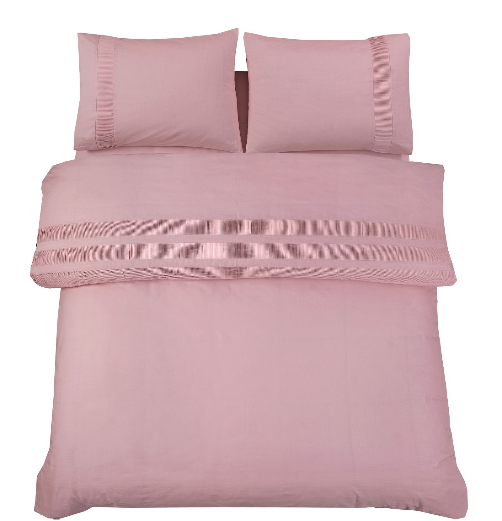 NordDream Classics Bali pussilakanasetti roosa 200x220 perkali