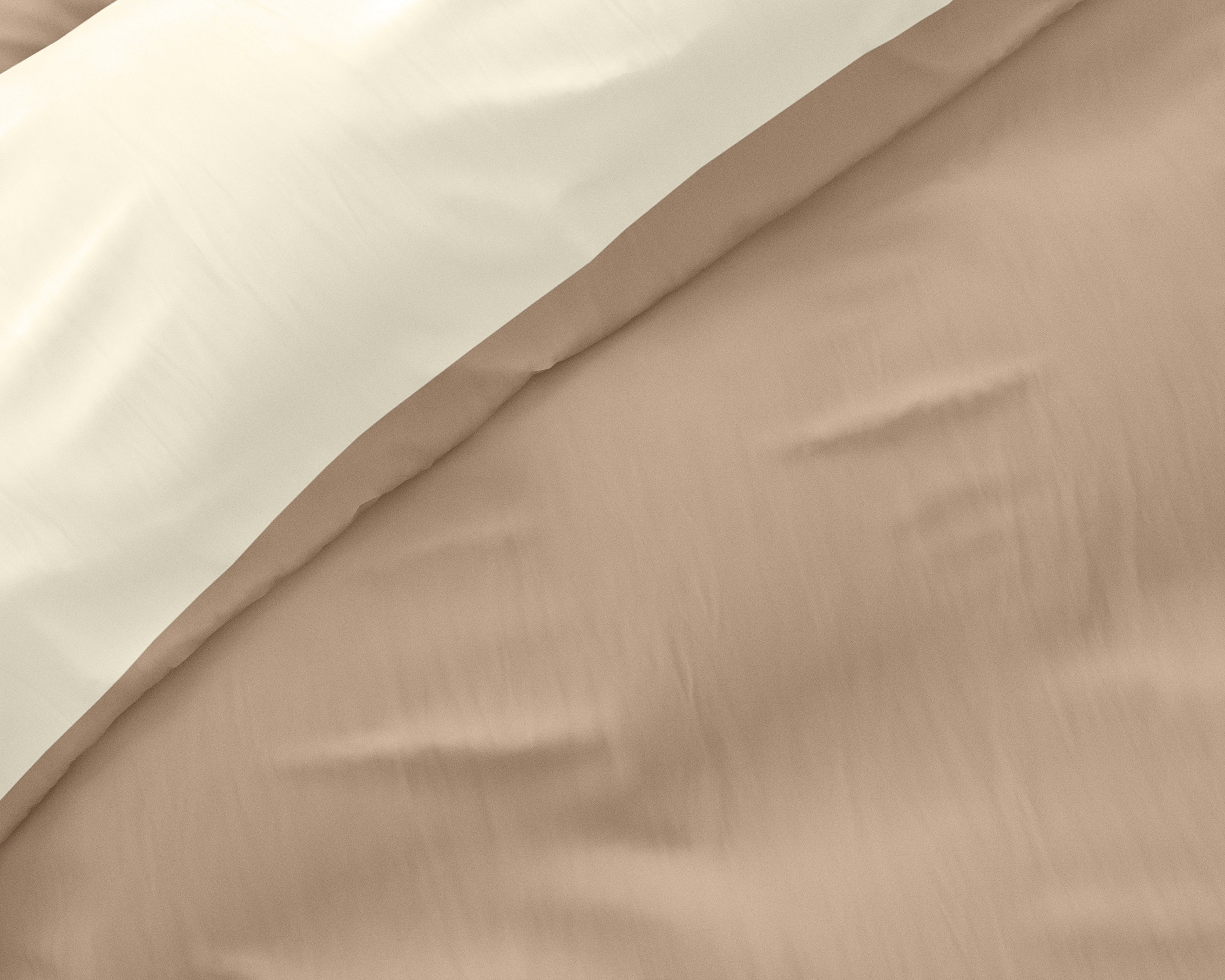 NordDream Hotel Twin Face pussilakana kerma/taupe 140x200