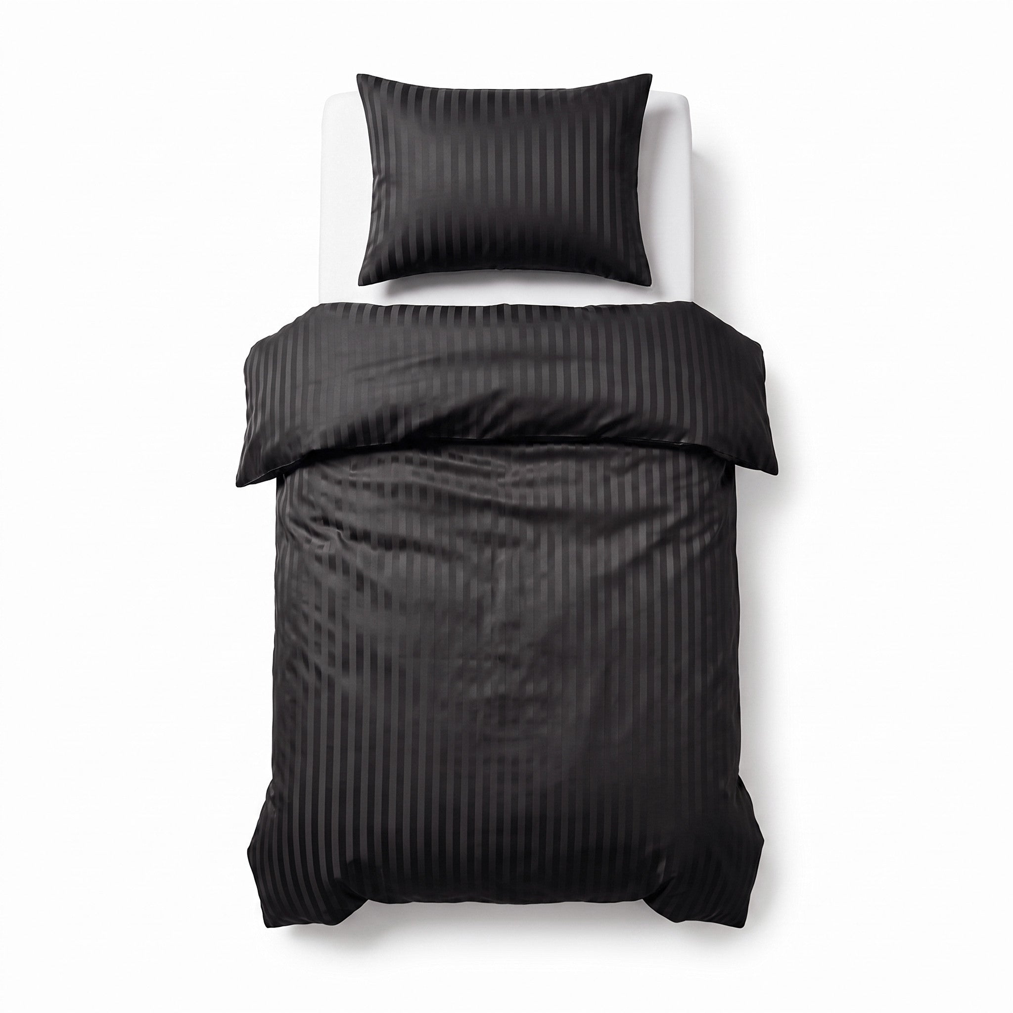 NordDream Hotel Dallas pussilakana musta 200x220 cm