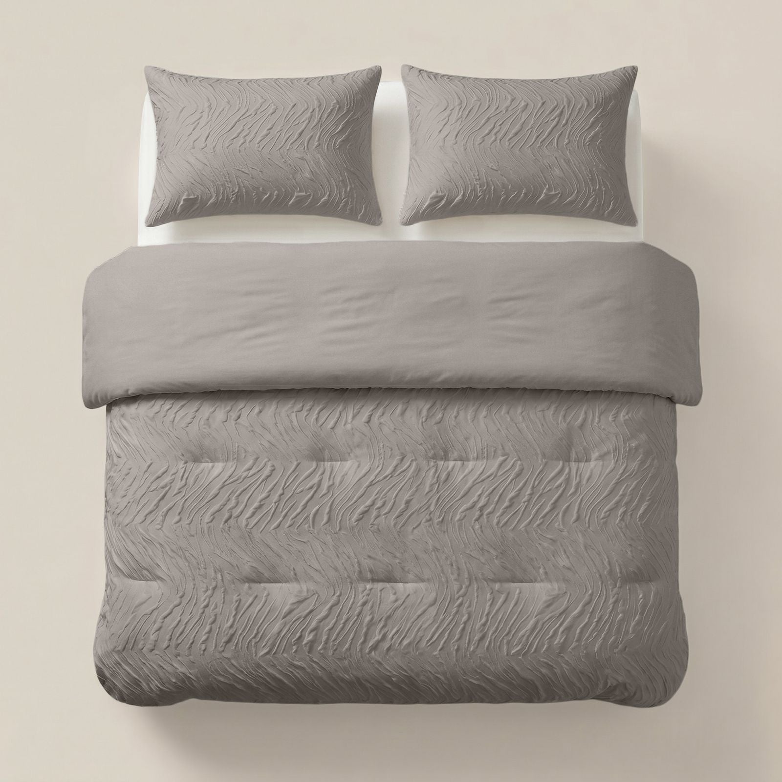 NordDream Lazy Salva peitto taupe 240x200 mikrokuitu