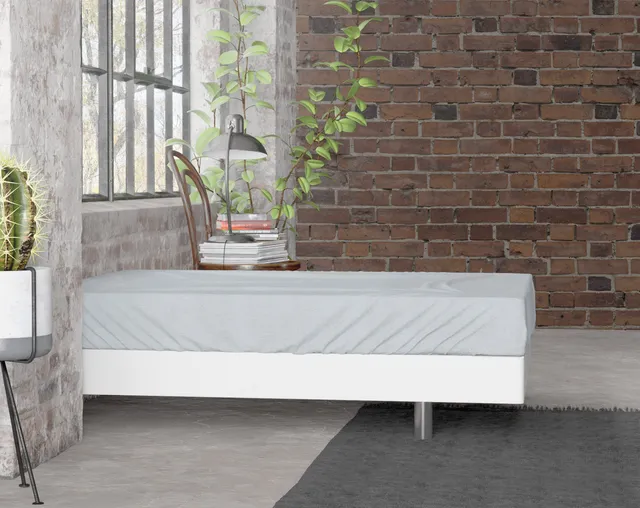 NordSleeps NordDream Flanel Premium aluslakana 90x200 harmaa