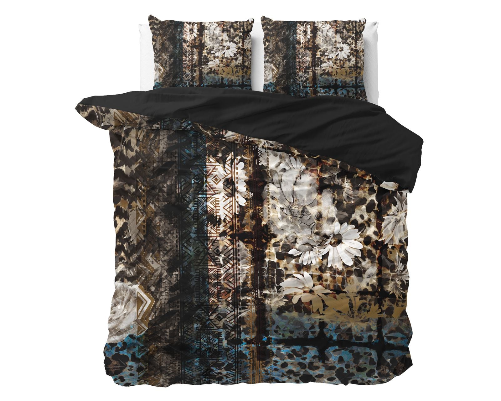 NordDream Wild Satijn Aluna pussilakana multi 200x220 cm satiini