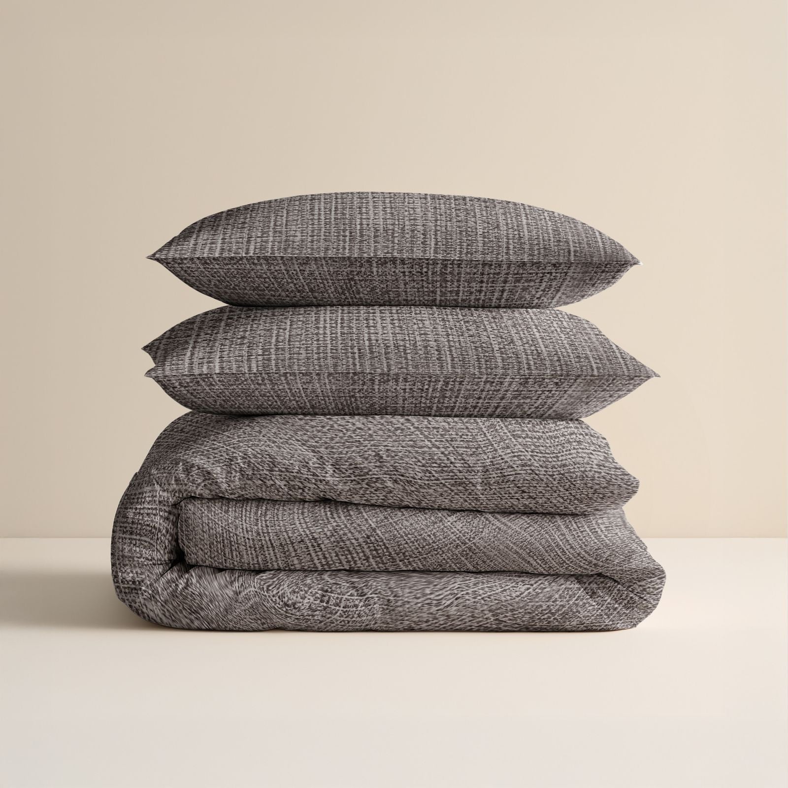 NordDream Pure Vintage pussilakana 240x200 ruskea taupe