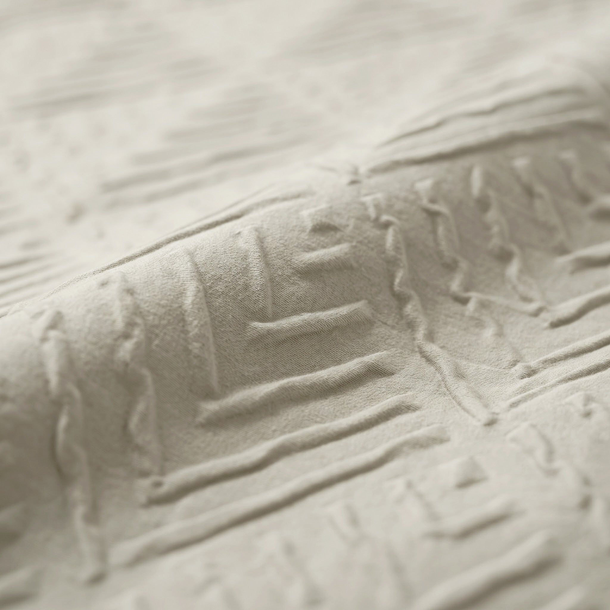 NordDream Embossed pussilakana 140x200 Modern Geo cream