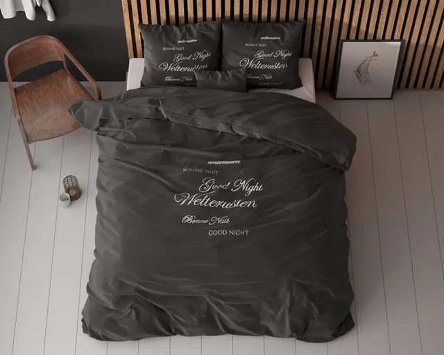 NordSleeps NordDream Essentials Welterusten pussilakana musta 200x200/220