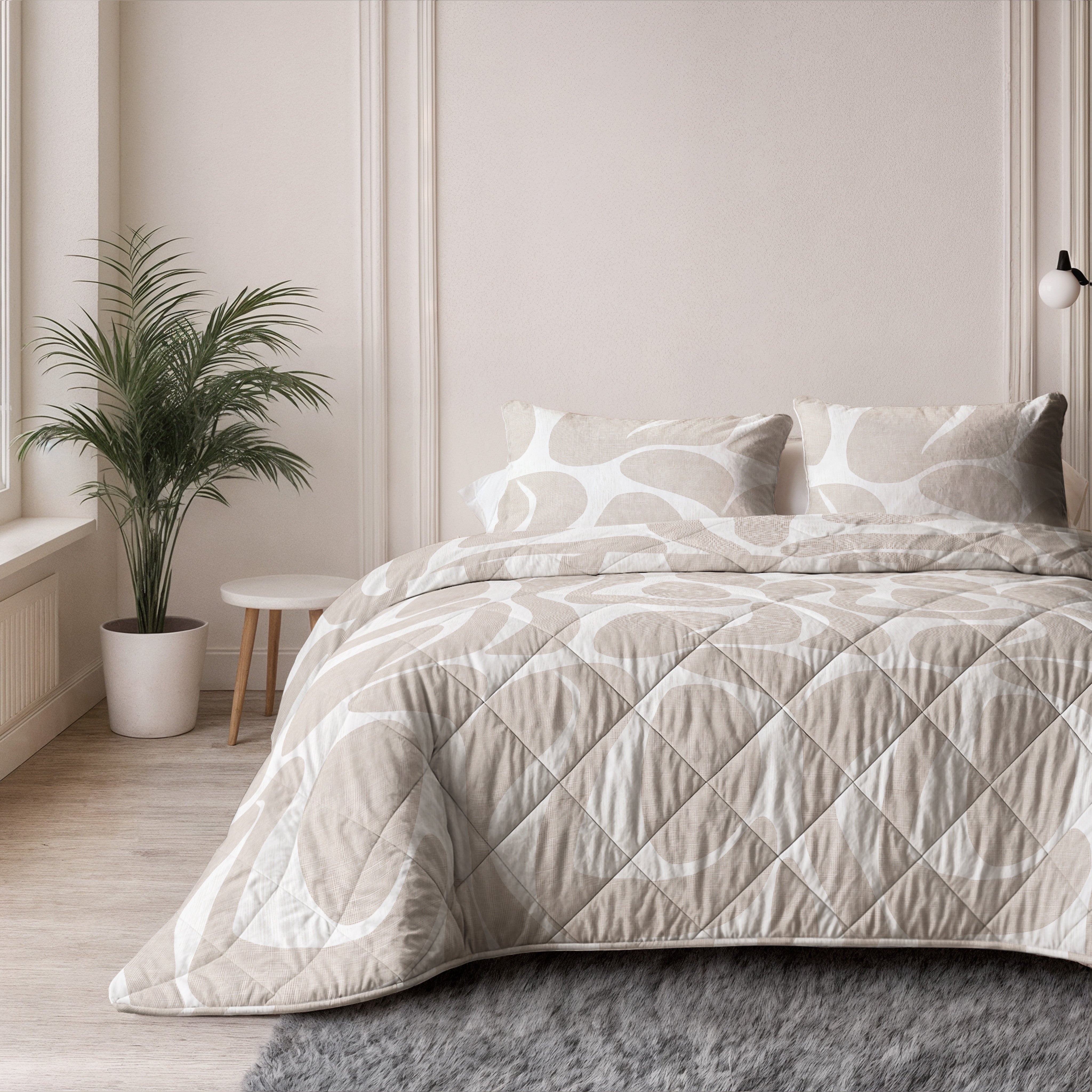 NordDream Lazy Kello peitto taupe 140x200 pestävä