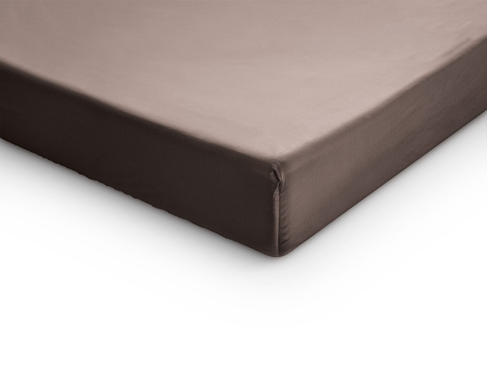NordDream Satijn topper-aluslakana 180x200 taupe satiini