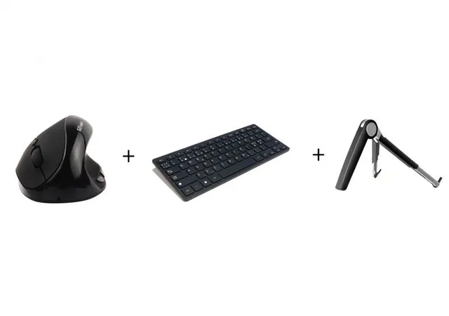 Stoo Mobile ergonomiapaketti läppärille musta setti