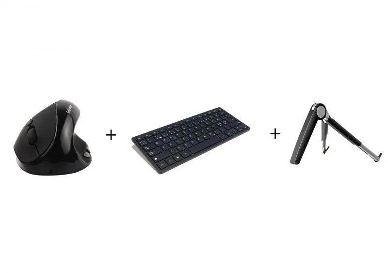 Stoo Mobile ergonomiapaketti läppärille musta setti