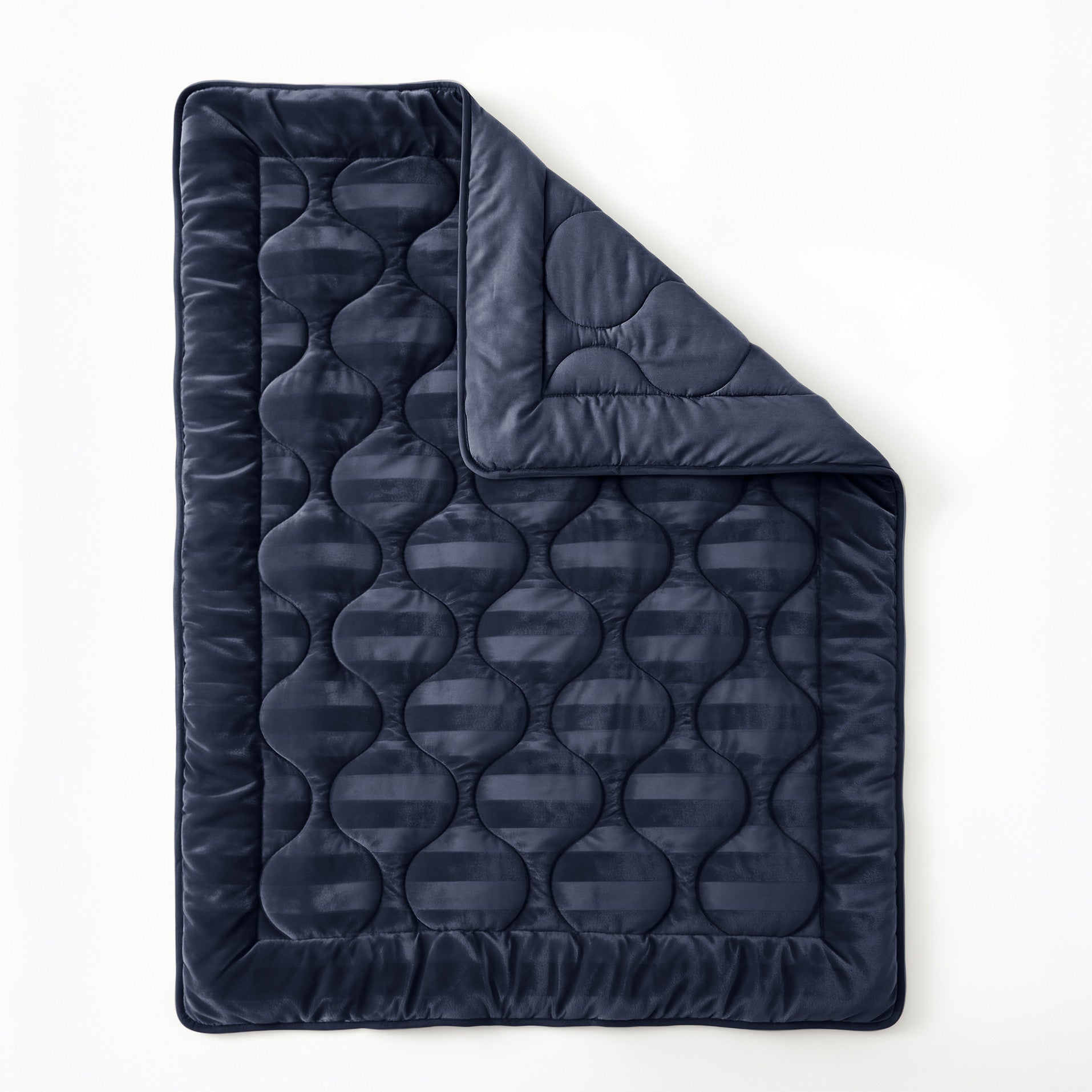 NordDream Lazy peitto 140x200 cm navy sametti pestävä