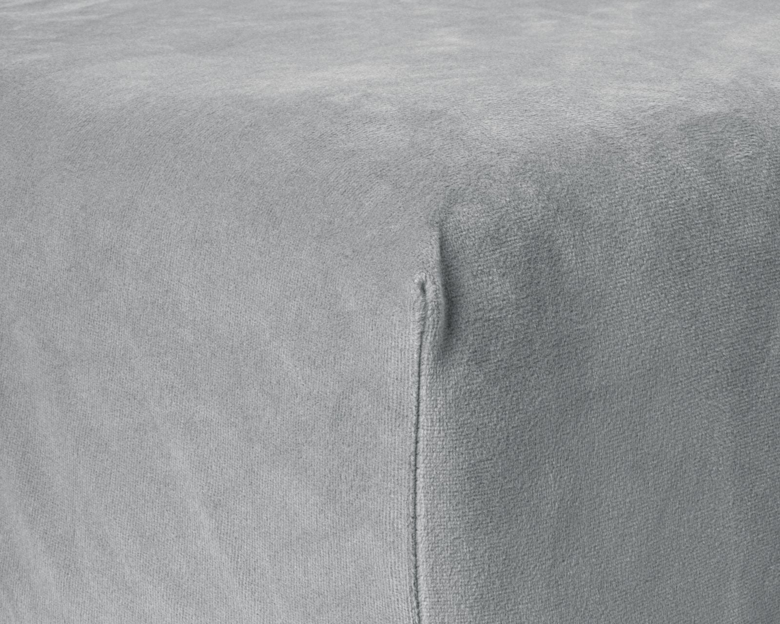 NordSleeps NordDream Velvet aluslakana harmaa 180x200 lämmin
