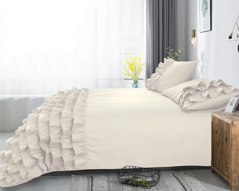 NordDream Classics Cyprus pussilakana 240x220 beige perkaali