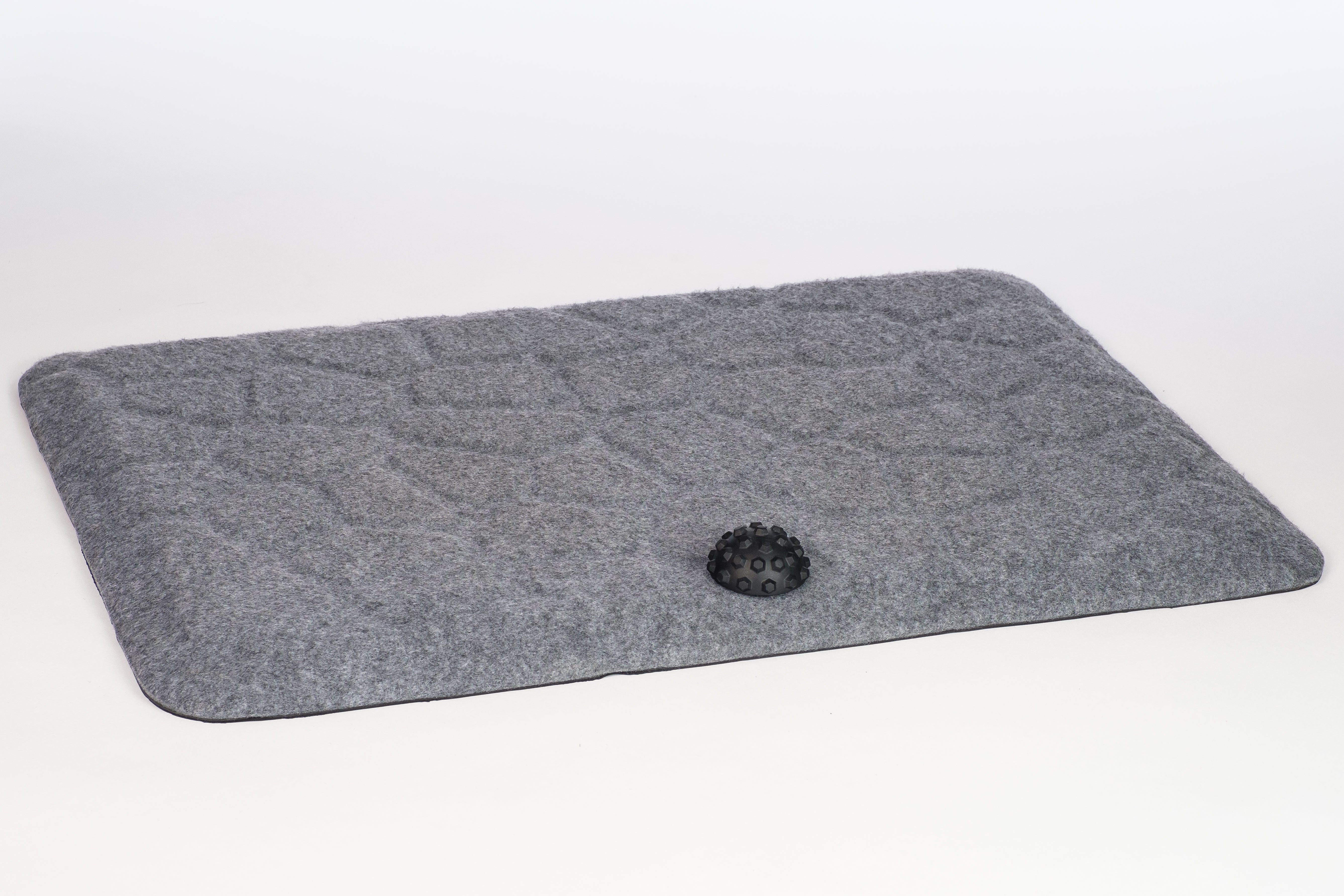 Stoo Super Soft seisontamatto vaaleanharmaa 76×52 cm