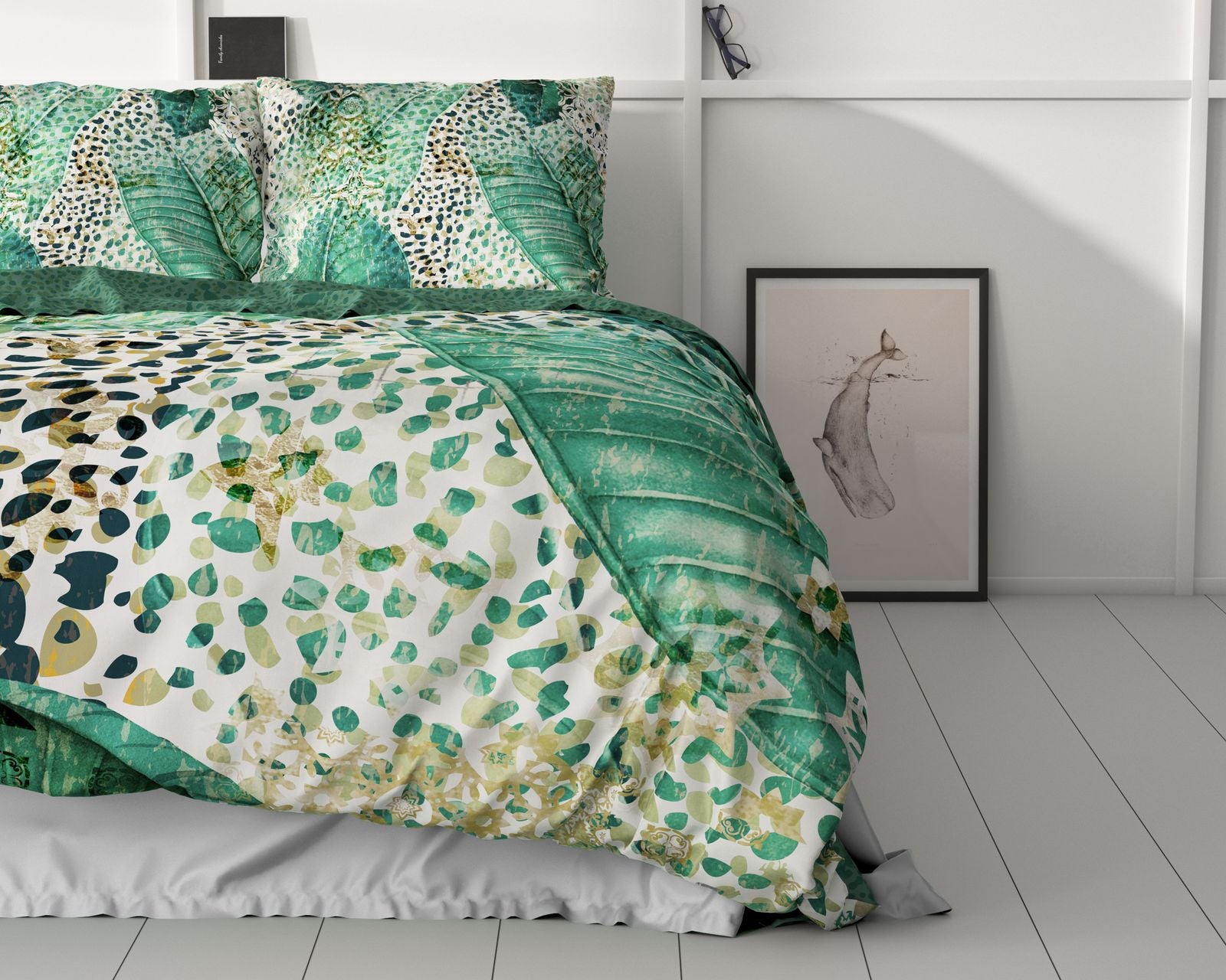 NordDream Morena pussilakana 240x200/220 vihreä satiini