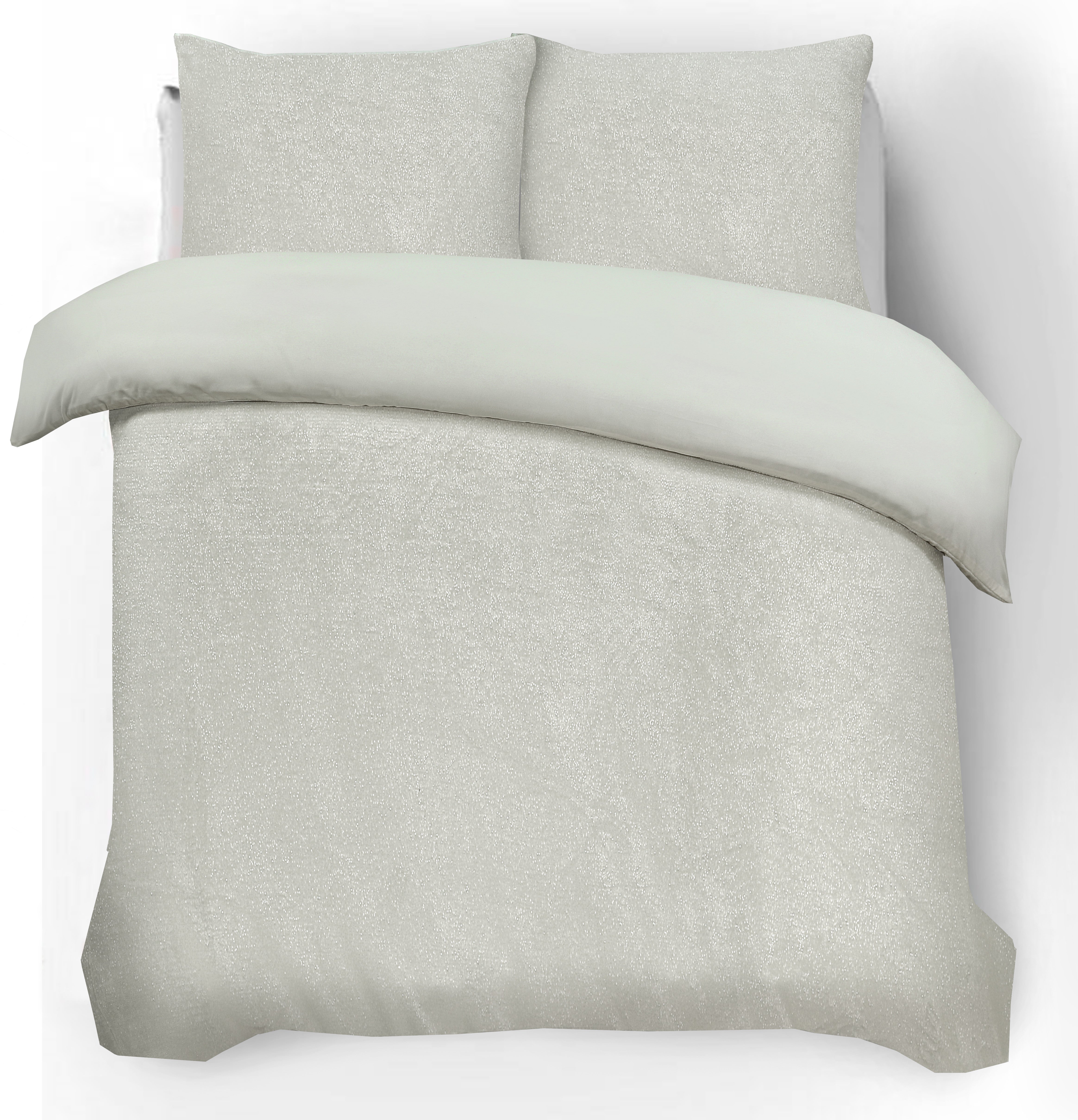 NordDream Glamour Deco Foil flanelli pussilakana 200x200/220 kerma lämmin
