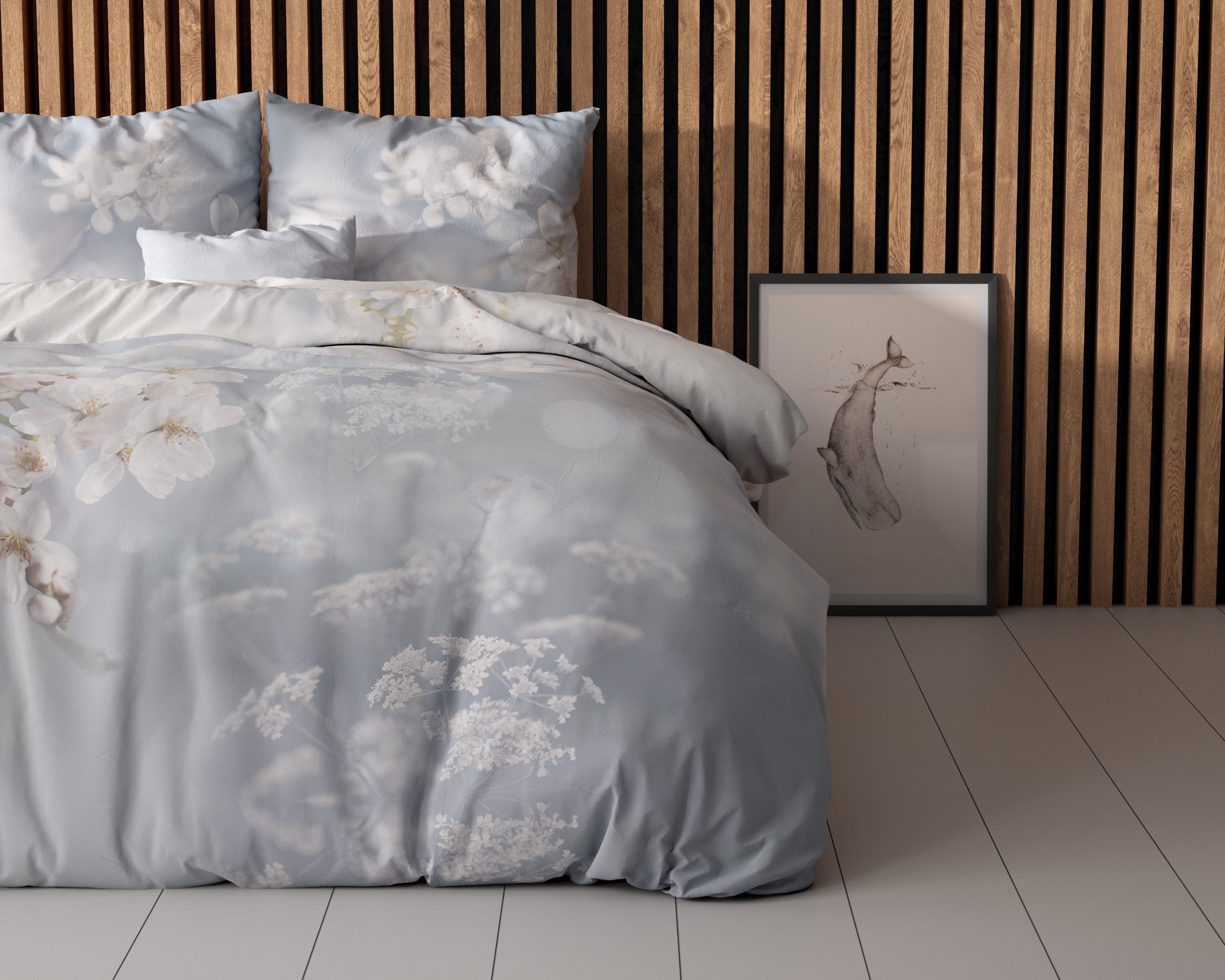 NordDream Essentials Frost Nature pussilakanasetti sininen 240x200