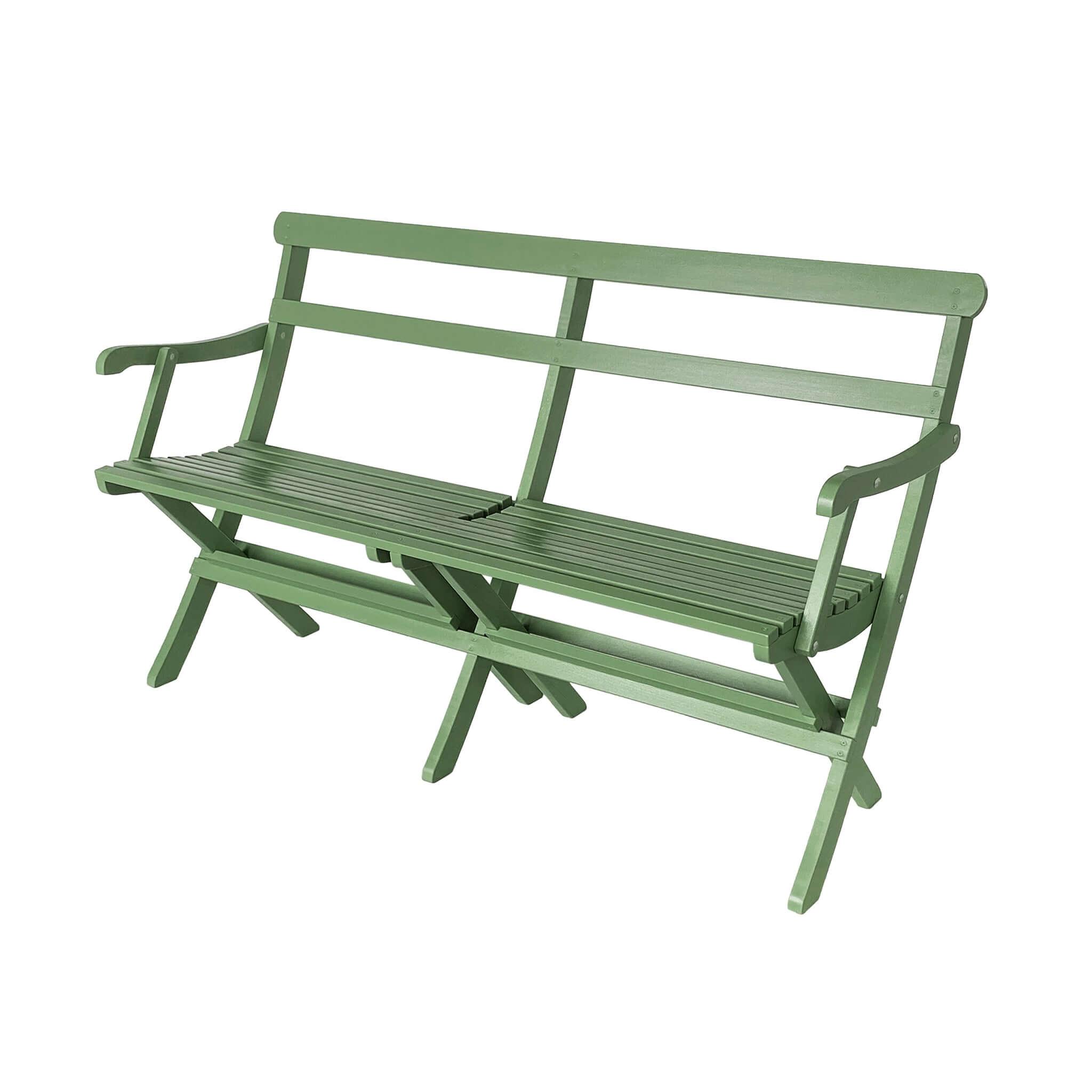 Westanqvarn Solbacka karmipenkki luonnonvihreä 150 cm
