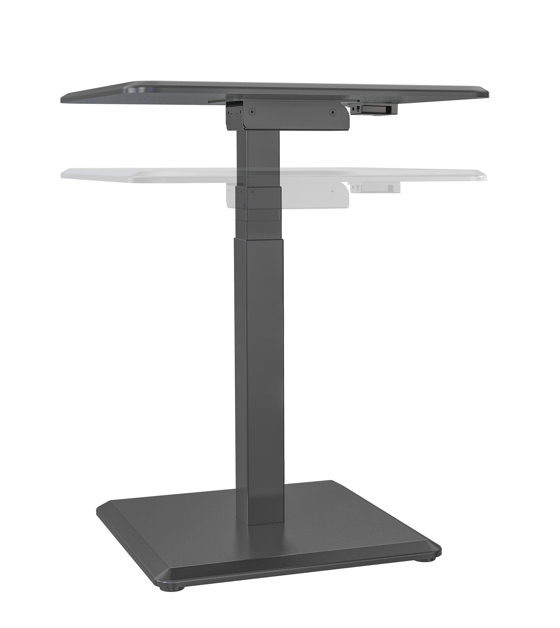 Stoo Desk Single Compact sähköpöytä musta 60x60