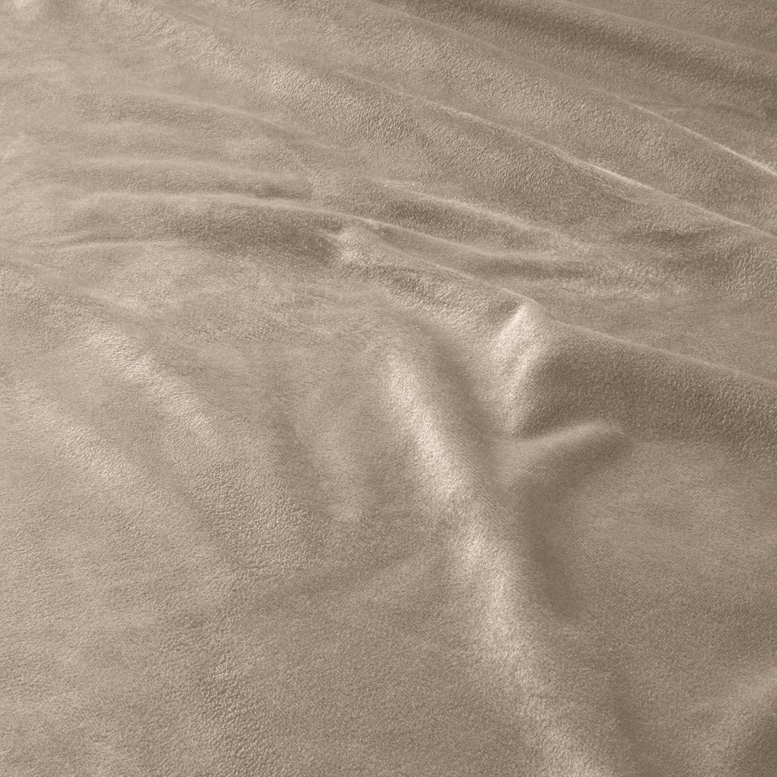 NordDream Velvet Piping pussilakana taupe 200x220