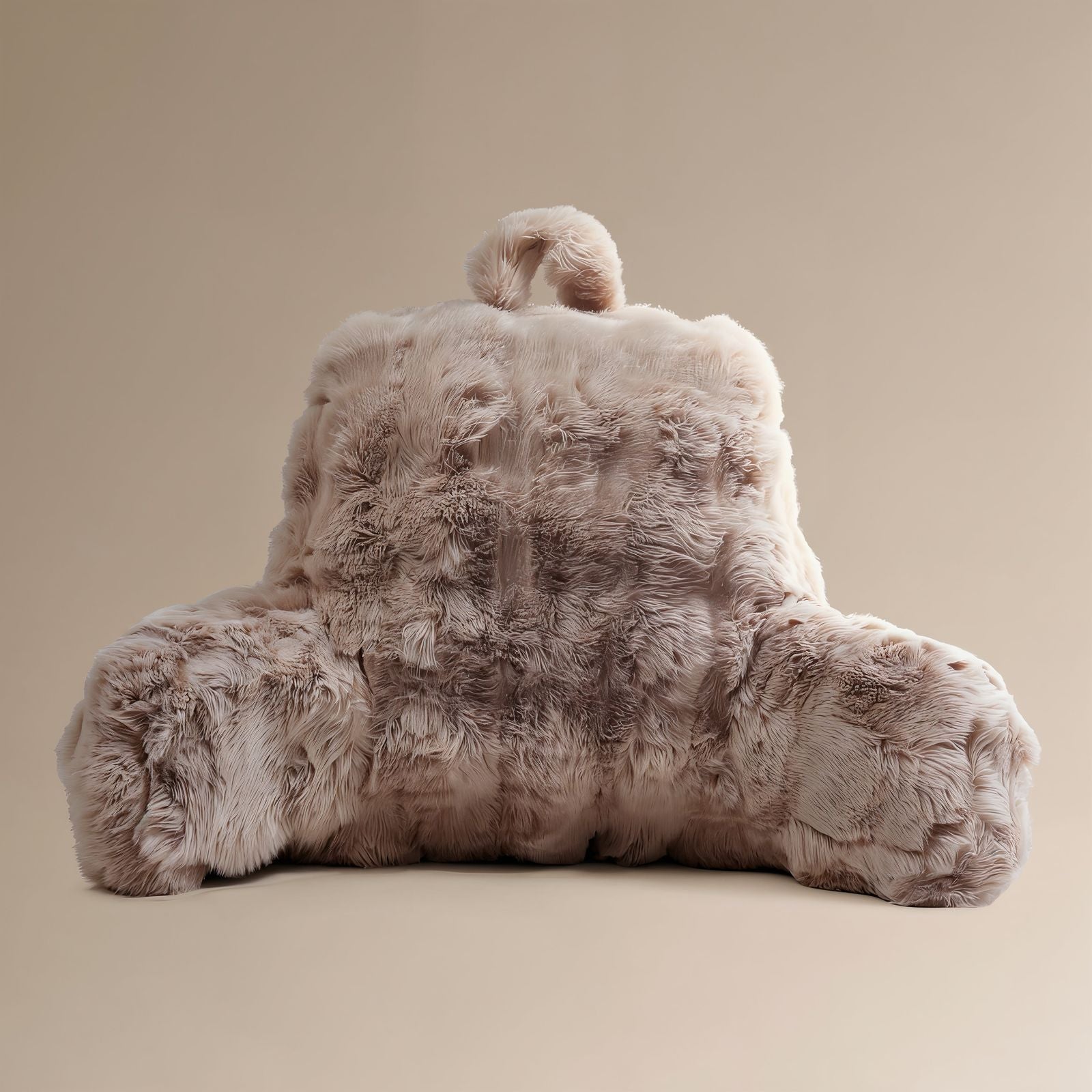 NordDream Bedrest Pompom lukutyyny taupe 34x50 tekoturkis