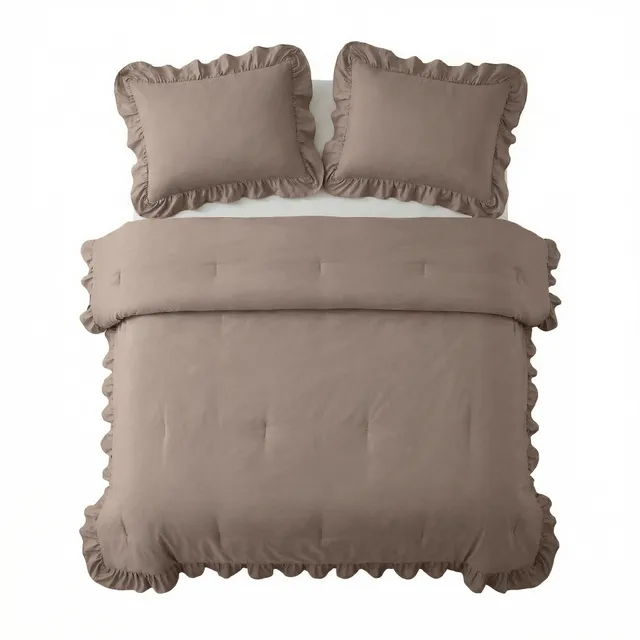 NordDream Lazy Ruffles peitto taupe 200x200 pussiton
