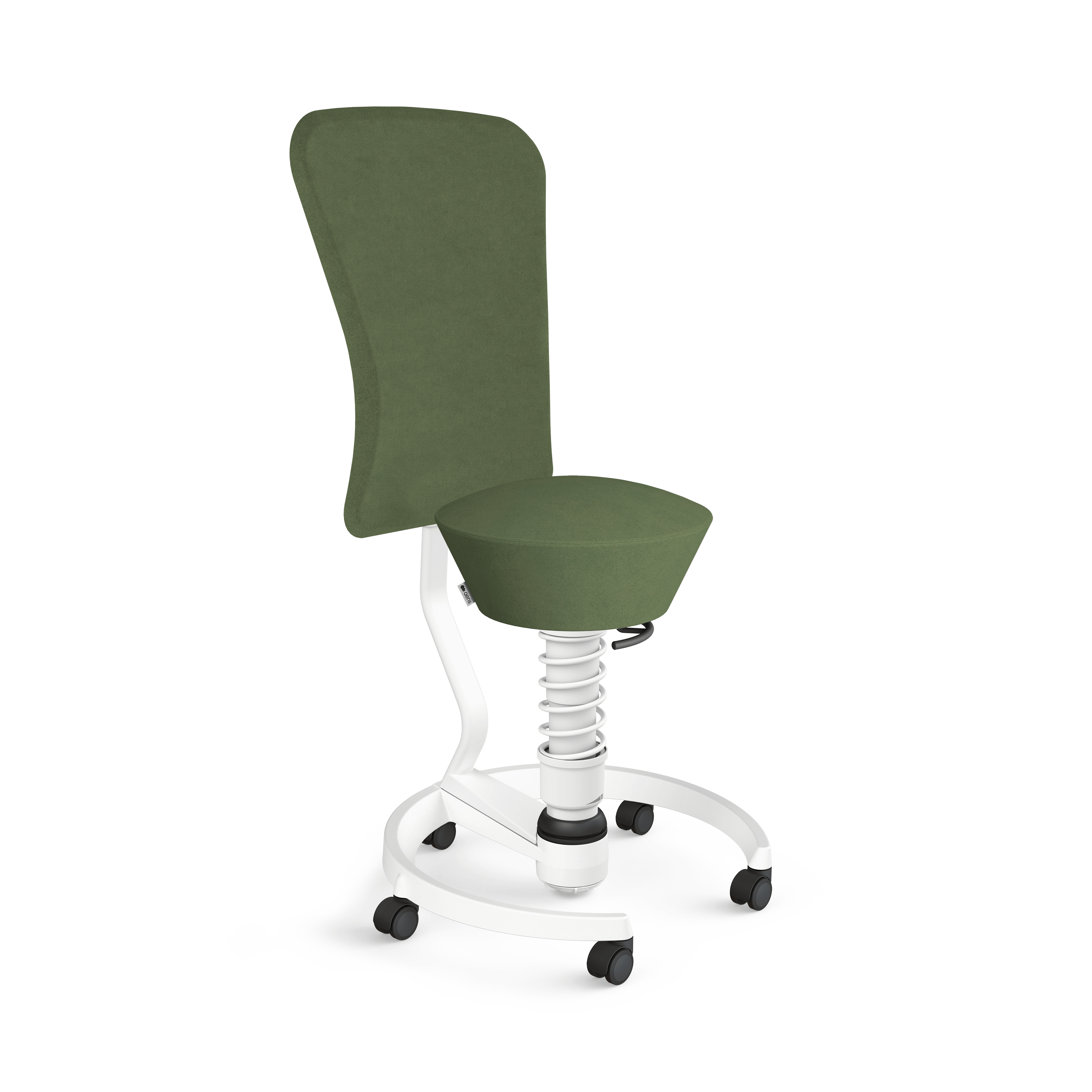 Aeris Swopper selkänojallinen työtuoli Comfort vihreä pehmeä