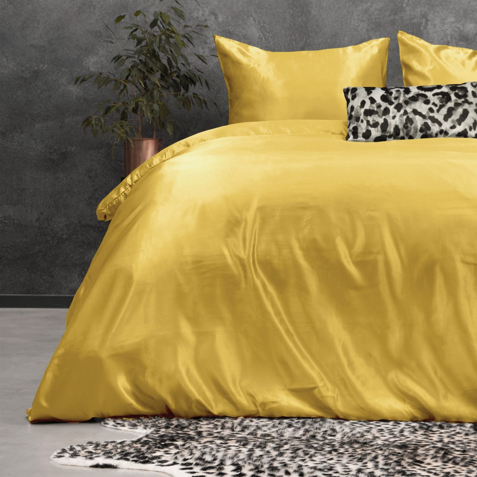 NordDream Beauty pussilakana 240x200 kulta satiini