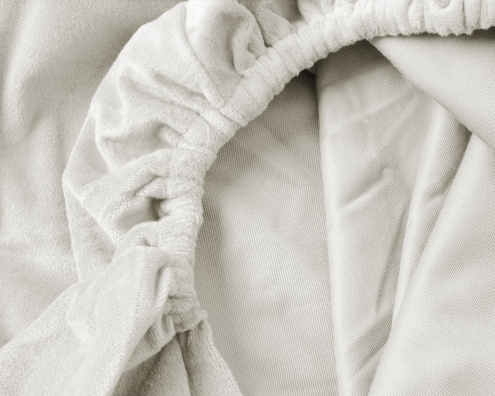 NordDream Velvet aluslakana kerma 160x200 pehmeä