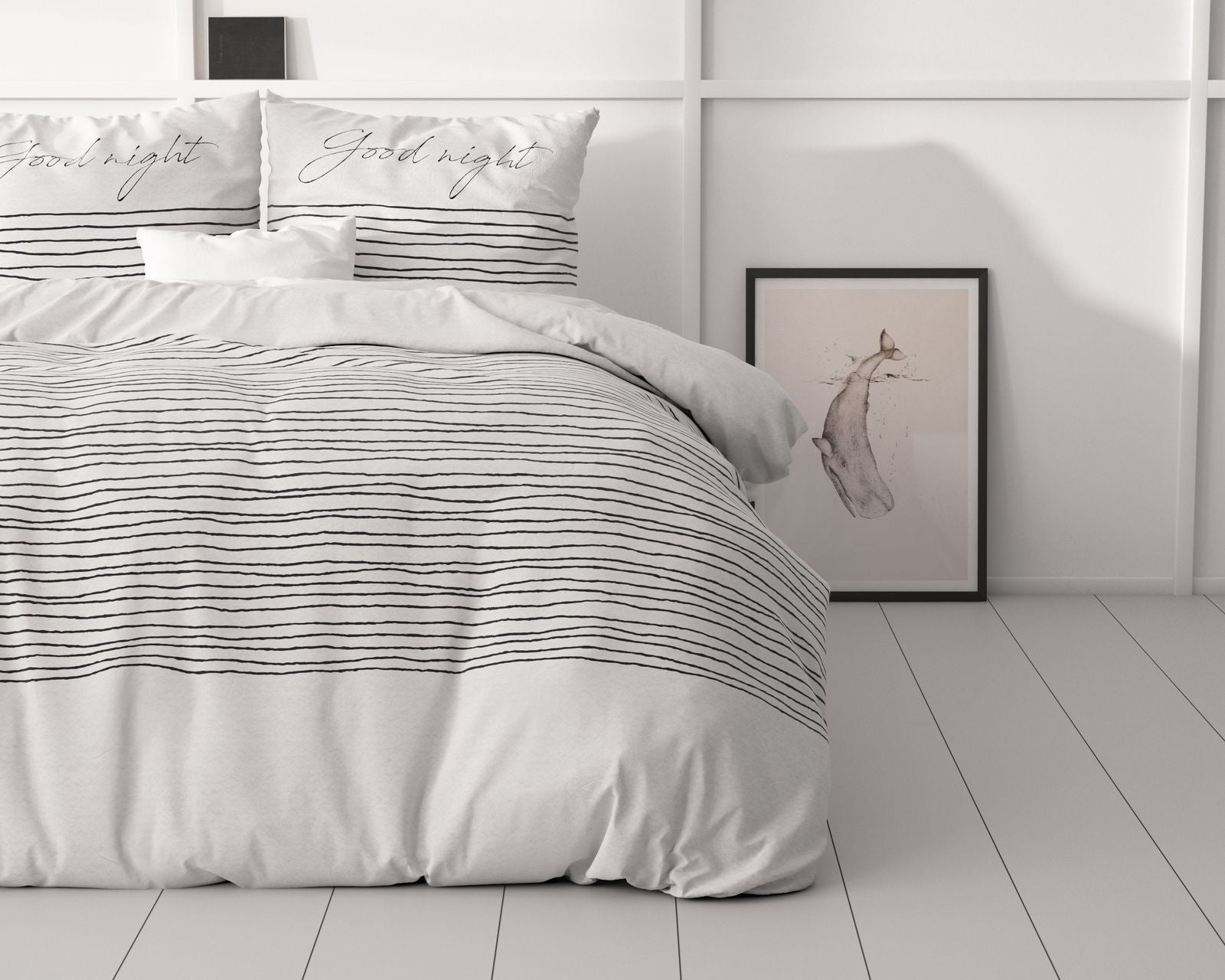 NordDream Classy Sleeptight 2 pussilakana 200x200/220 valkoinen