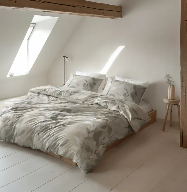 NordDream Flanel Essence pussilakana 140x200/220 hiekka