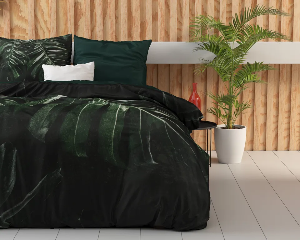 NordDream Botanical Walker pussilakanasetti vihreä 240x220 cm
