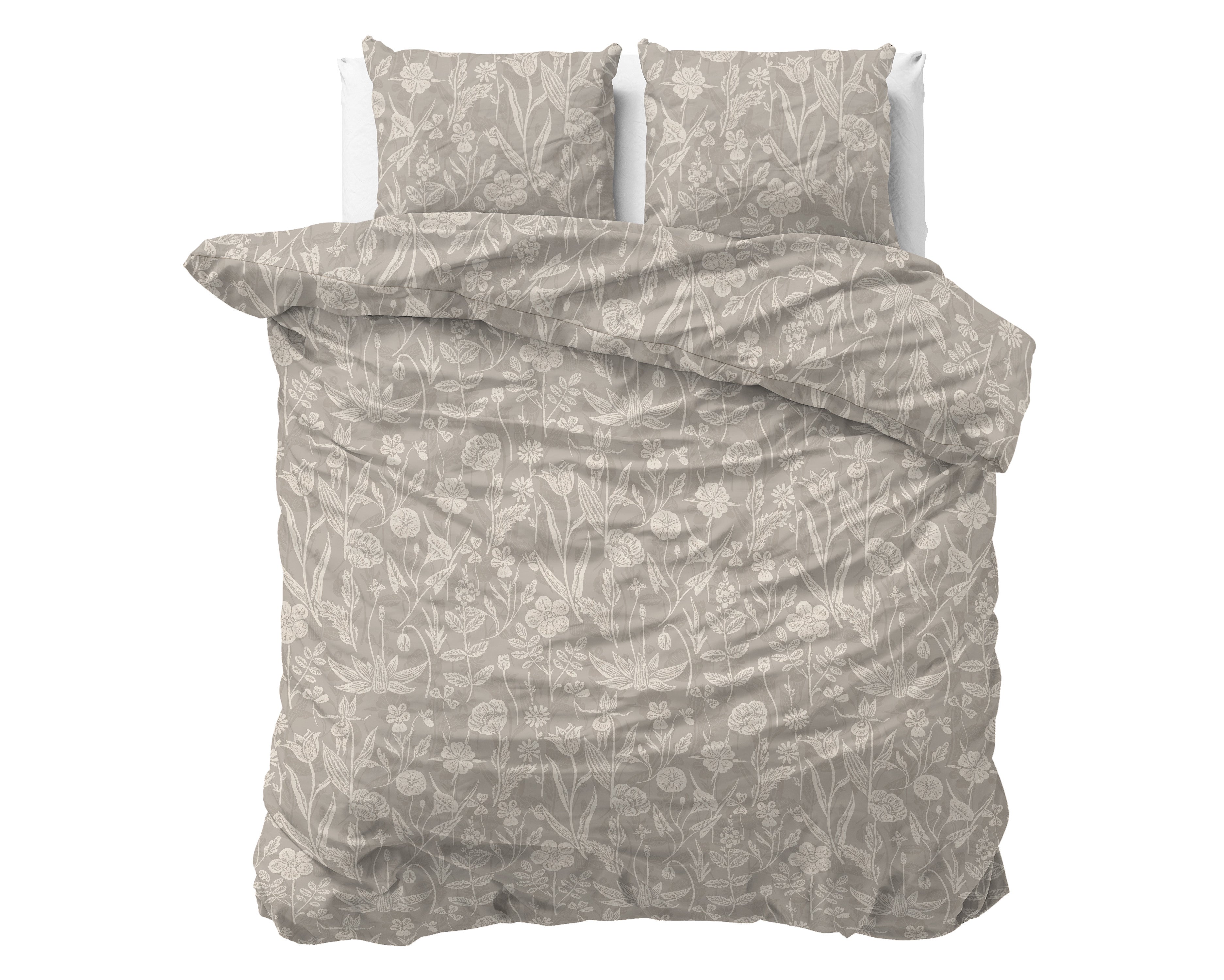 NordSleeps NordDream Pure Flay pussilakana hiekka 200x200 cm