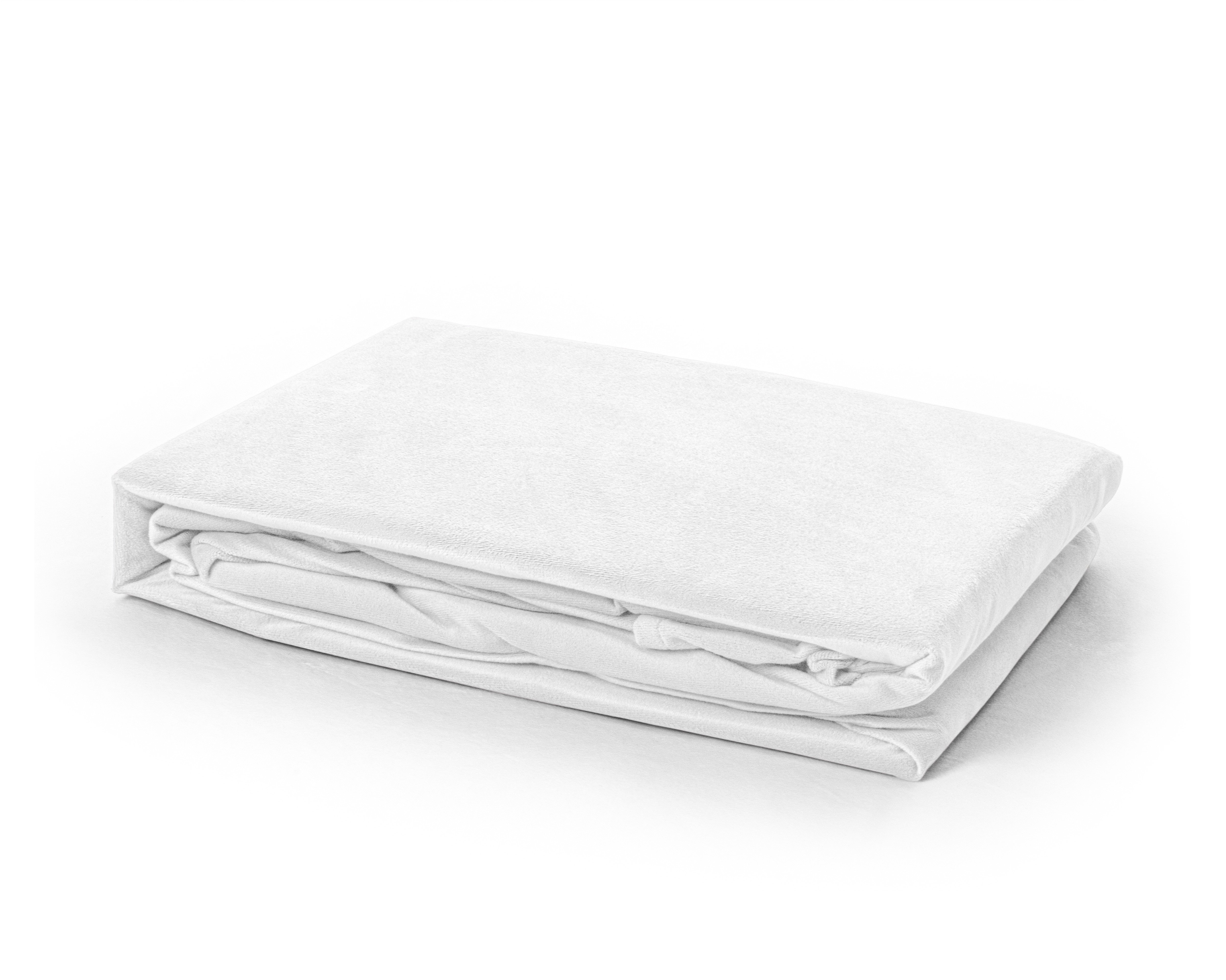NordDream Velvet aluslakana valkoinen 180x200 sametti