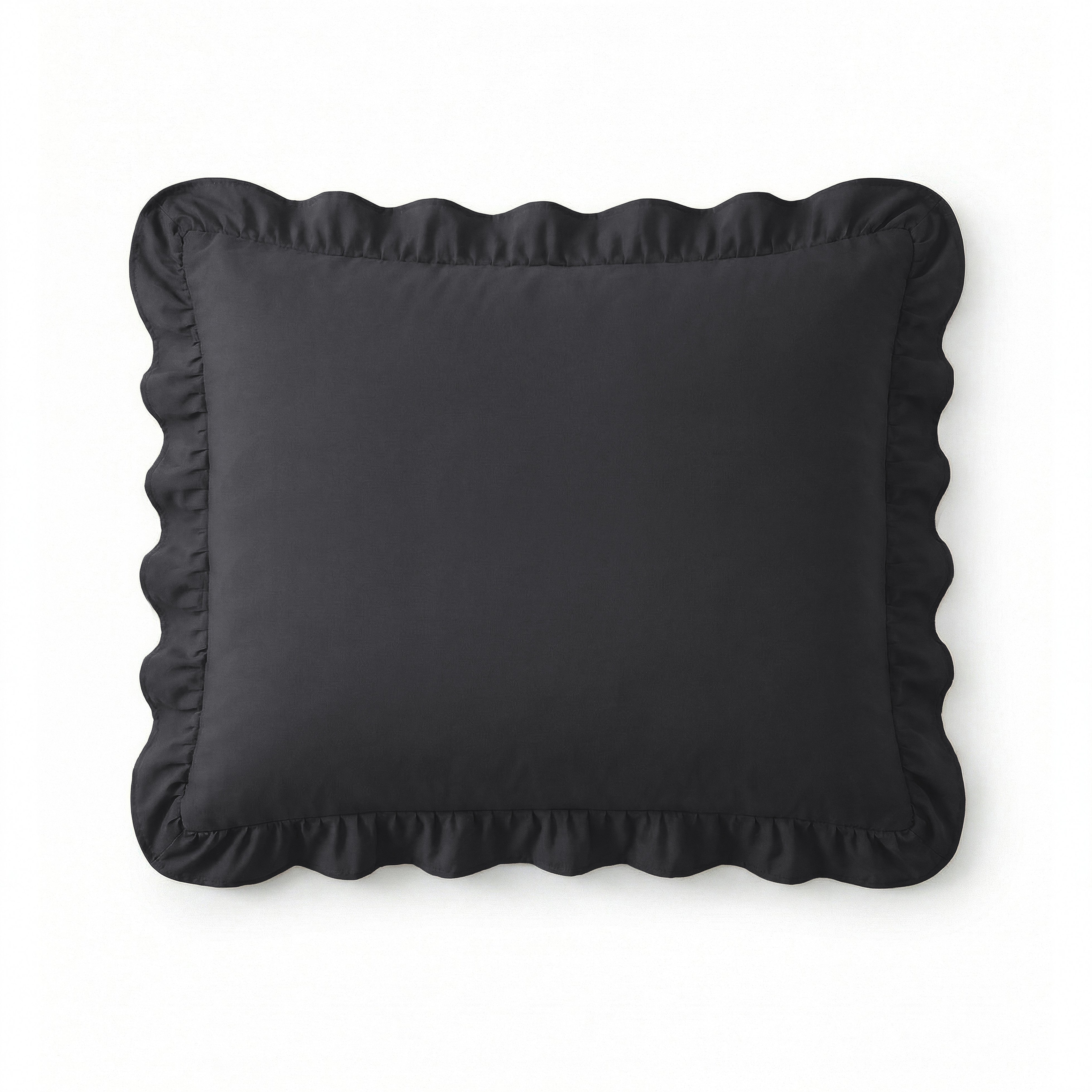 NordSleeps NordDream Lazy Ruffles tyynyliina antrasiitti 2-pack