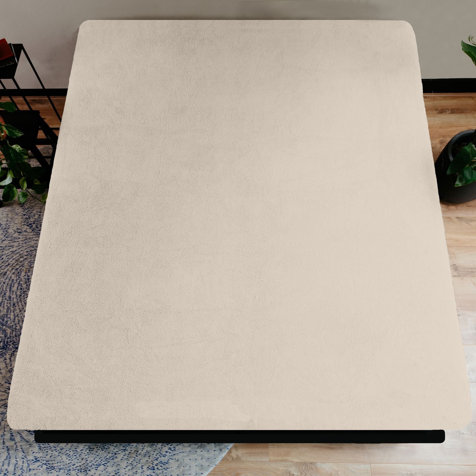 NordDream Teddy aluslakana kerma 90x200 lämmin