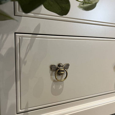 Sasus Bee rengasvedin 6,5 cm messinki nikkeli