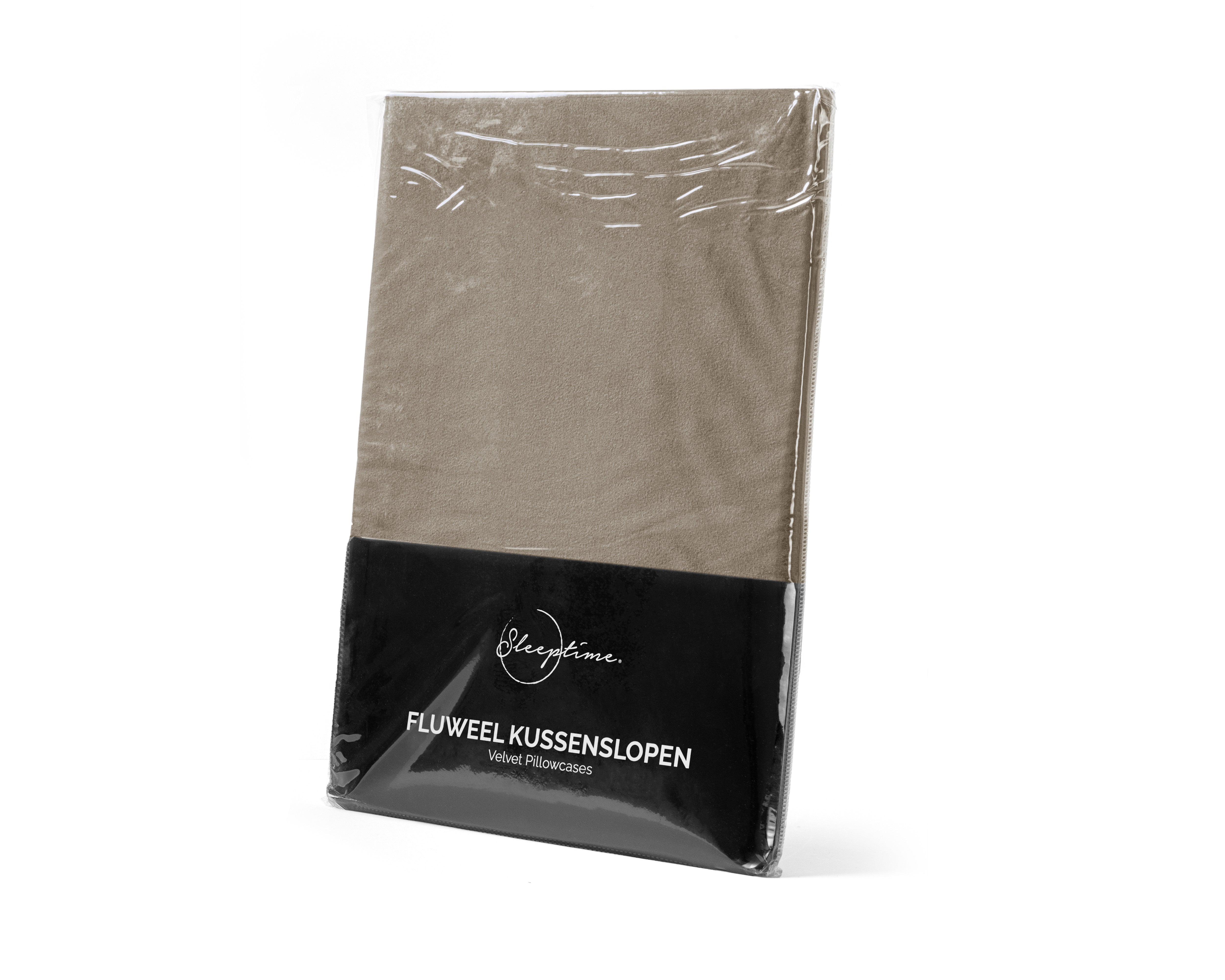 NordDream Velvet tyynyliinat taupe/harmaa 2kpl sametti
