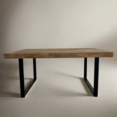 Sasus Fishbone sohvapöytälevy tiikki 80x120 kalanruoto