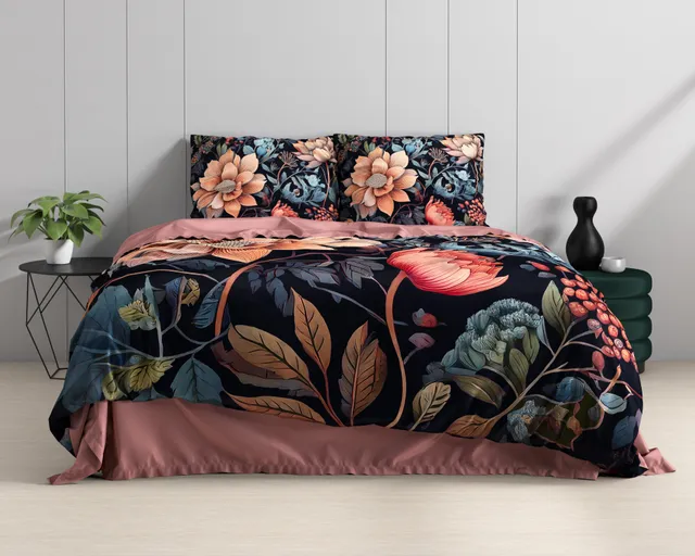 NordDream Wild Satijn Denia Multi pussilakana satiini 140x200/220