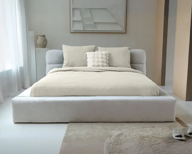 NordDream Hotel Line Waffle pussilakanasetti beige 200x200 vohveli