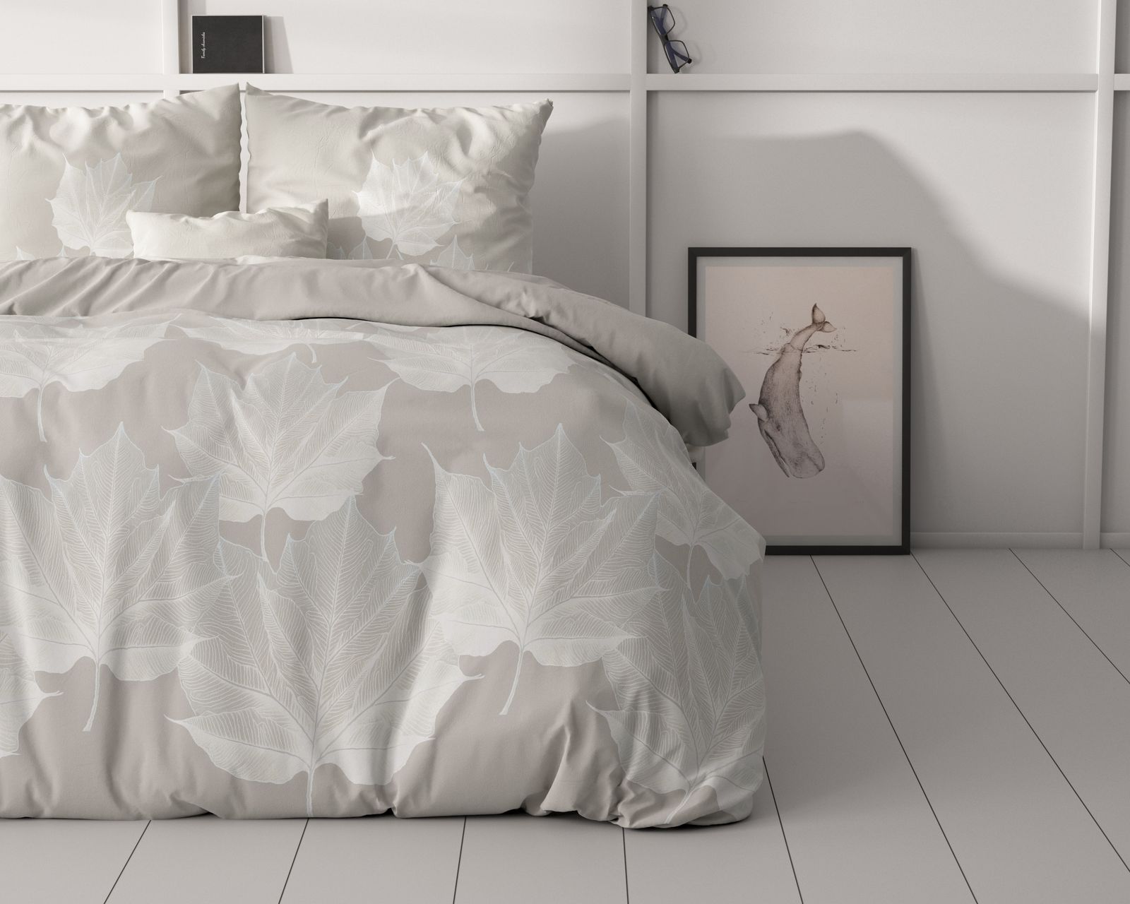 NordDream Classy Lisa Grijs pussilakana 200x220 mikrokuitu